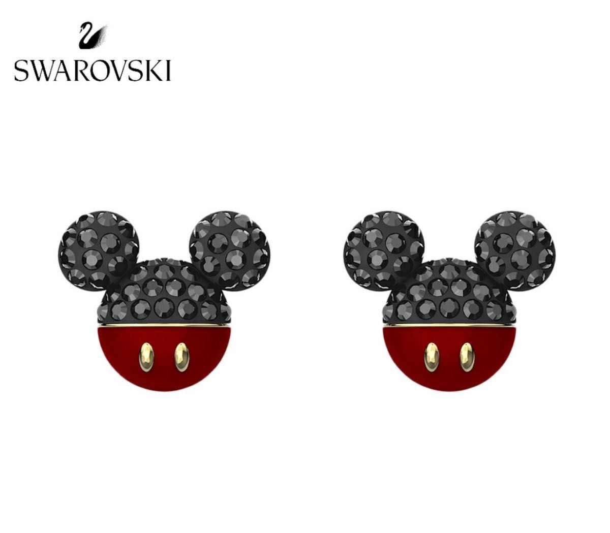 関税送料込◆SWAROVSKI スワロフスキー ◆ミッキーマウス ピアス SWAROVSKI スワロフスキー ピアス ミッキーマウス|Yahoo!フリマ