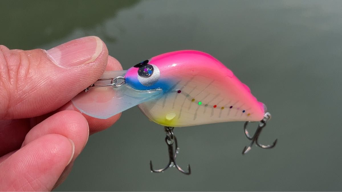 58mm シェイキー フラットサイドクランク Shakey Flat sided crankbait