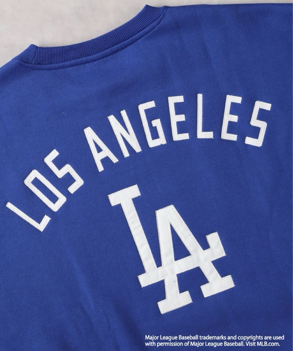 【別注】 MLB公式 ドジャース LA 裏起毛スウェットトレーナー Lサイズ 別注】 MLB公式 ドジャース 裏起毛スウェットトレーナー