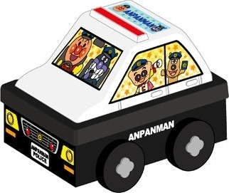 アンパンマン チョコレート あんぱんまん おもちゃ コロコロのりものbox タイヤが動く パトカー 不二家 乗り物 自動車シリーズ 車 全品送料無料 コロコロのりものbox