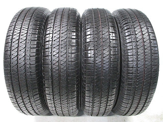 中古夏タイヤ■195/80R15■4本■ブリヂストン■DUELER H/T 684II_画像1