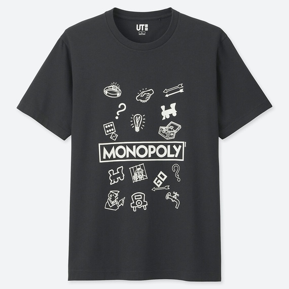 ヤフオク Uniqlo ユニクロ Monopoly モノポリー Ut Tシャ