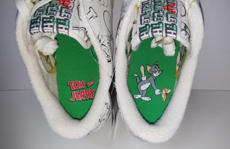 インソールにもTom & Jerry