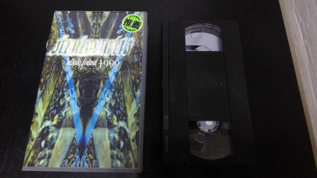  прекрасный товар VHS STRATOVARIUS Strato va Rius HELSINKI,FINLAND 1999 общий сяку 58 минут 