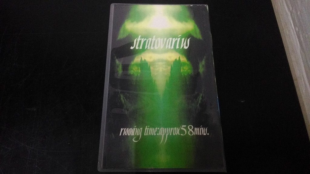  прекрасный товар VHS STRATOVARIUS Strato va Rius HELSINKI,FINLAND 1999 общий сяку 58 минут 