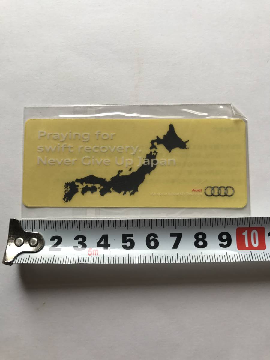 AUDI JAPAN*AUDI JAPAN Audi Japan original regular sticker unopened unused new goods not for sale *AUDI Q5 Q7 AUDI A1 A3 A4 A5 A6 A8 AUDI TT