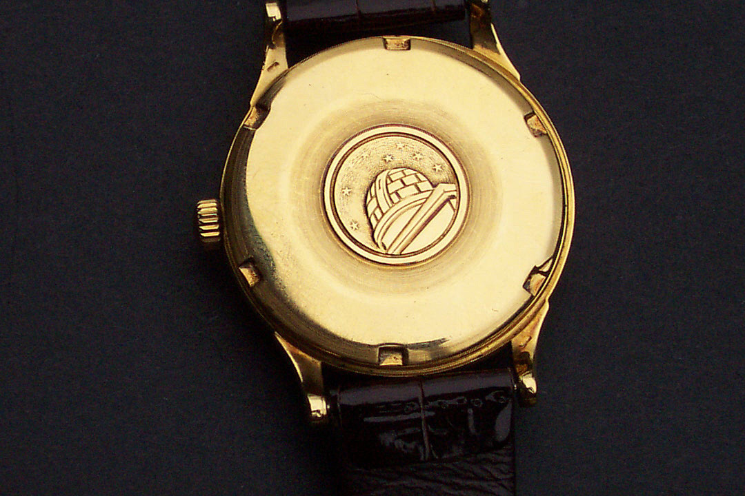 当時　OMEGA　オメガ コンステレーション MEISTER K18金無垢イエローゴールド　cal,561 自動巻き メンズ腕時計ゴールド文字盤_画像3