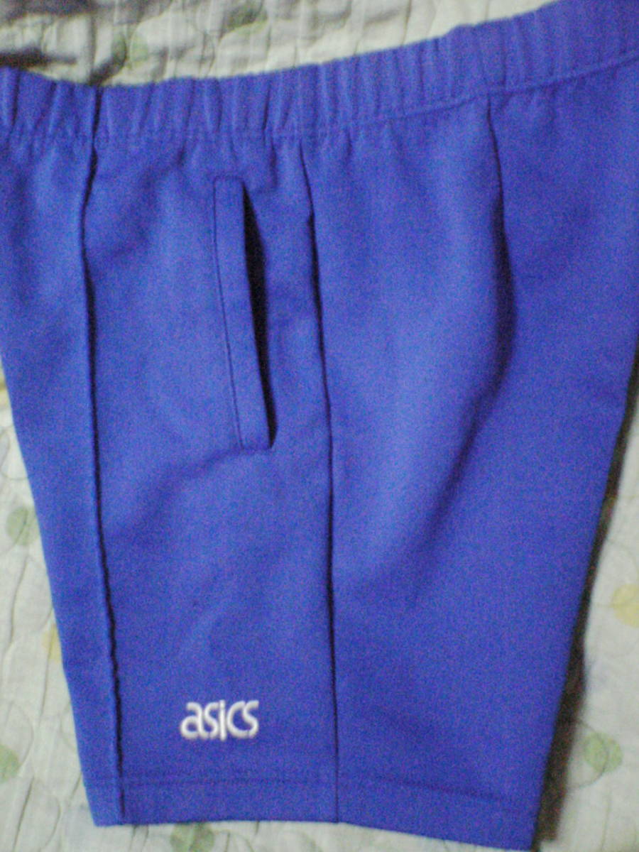 [asics] Asics Junior для шорты брюки 150 размер синий * короткий хлеб AG803J