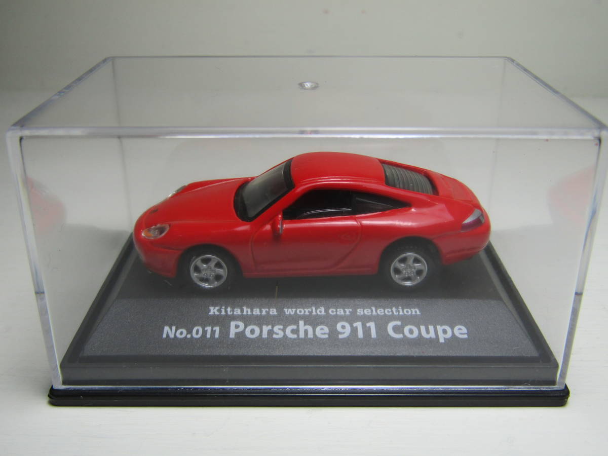 Porsche 911 Coupe クーペ 1/72 ポルシェ 996型 ポルシェデザイン Carrera カレラ Porsche DESIGN Kitahara selection 真っ赤なポルシェ_画像3