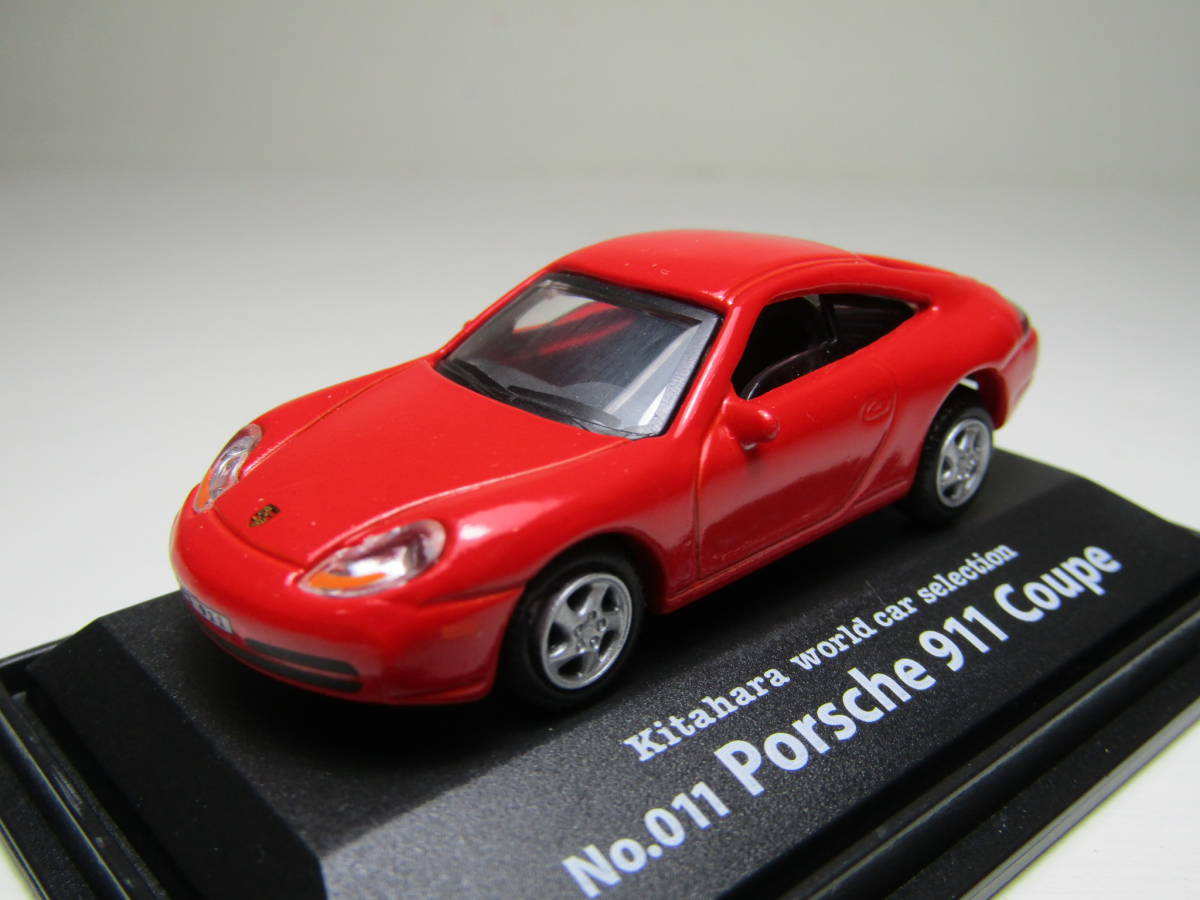 Porsche 911 Coupe クーペ 1/72 ポルシェ 996型 ポルシェデザイン Carrera カレラ Porsche DESIGN Kitahara selection 真っ赤なポルシェ_画像6