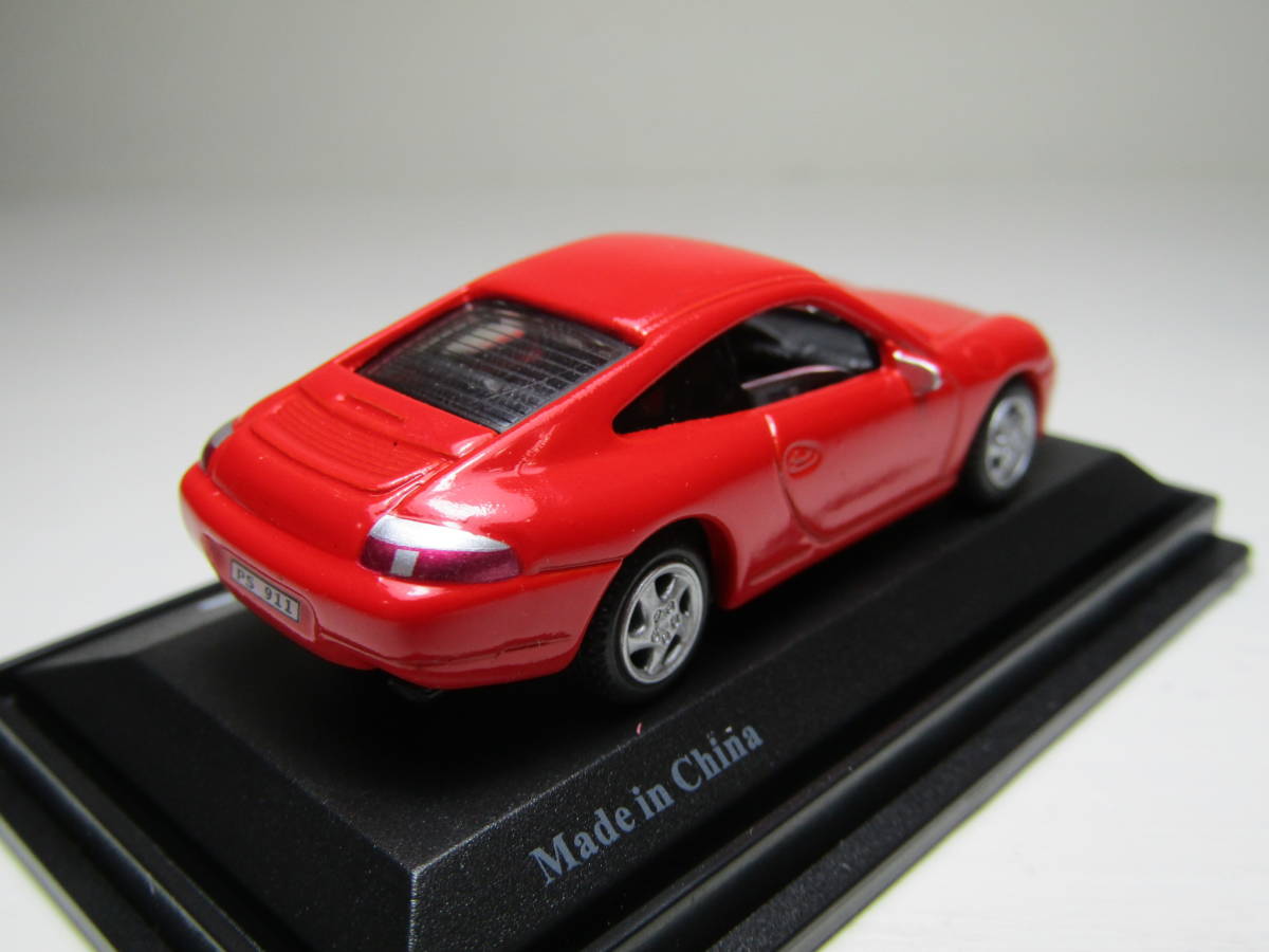 Porsche 911 Coupe クーペ 1/72 ポルシェ 996型 ポルシェデザイン Carrera カレラ Porsche DESIGN Kitahara selection 真っ赤なポルシェ_画像7