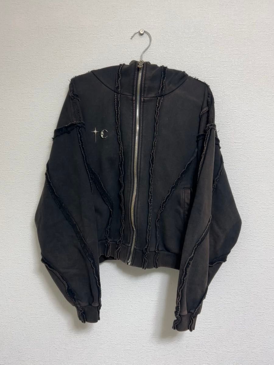 【THUG CLUB】サグクラブ Gladiator Hoodie グラディエータージップパーカー ブラック 確実正規品 完売品