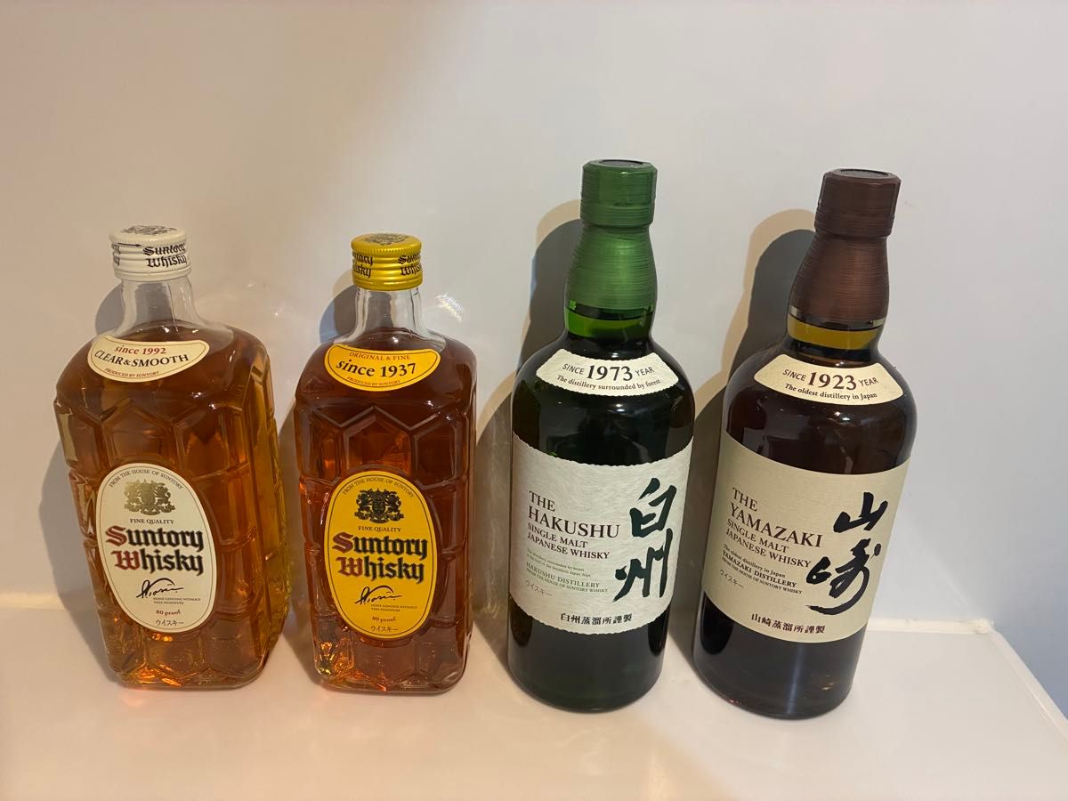 サントリー ウィスキー 山崎 1本 白州 1本 角 1本 白角 1本 サントリー ウィスキー 山崎 1本 白州 1本 角 1本 白角 1本