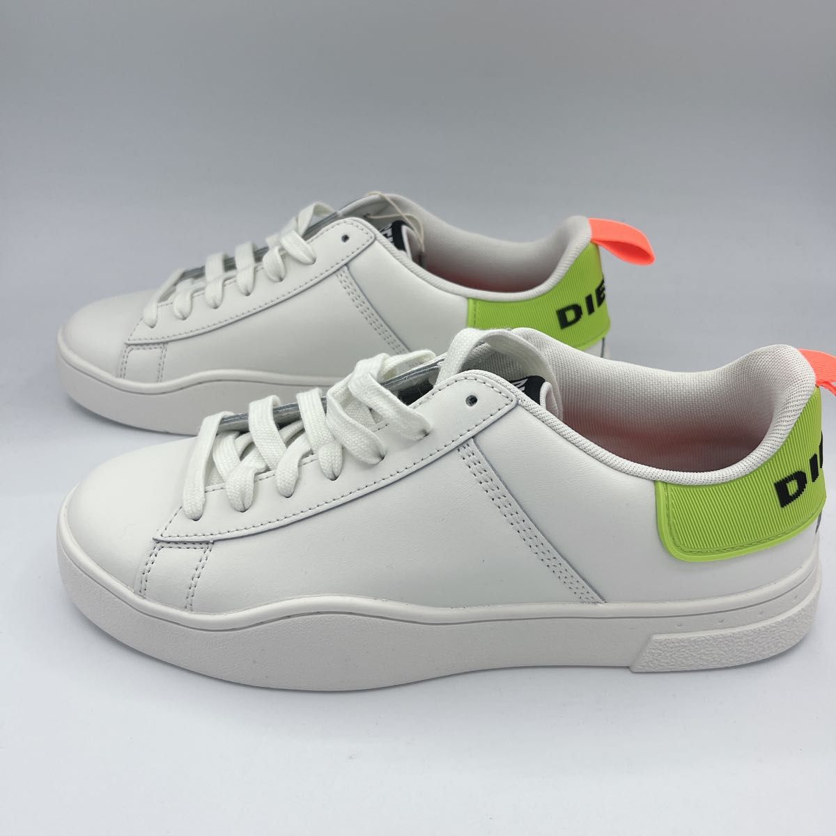 DIESEL スニーカー 【関税込】 新品未使用 DIESEL ホワイト S-CLEVER LOW LACE 26 0 スニーカー
