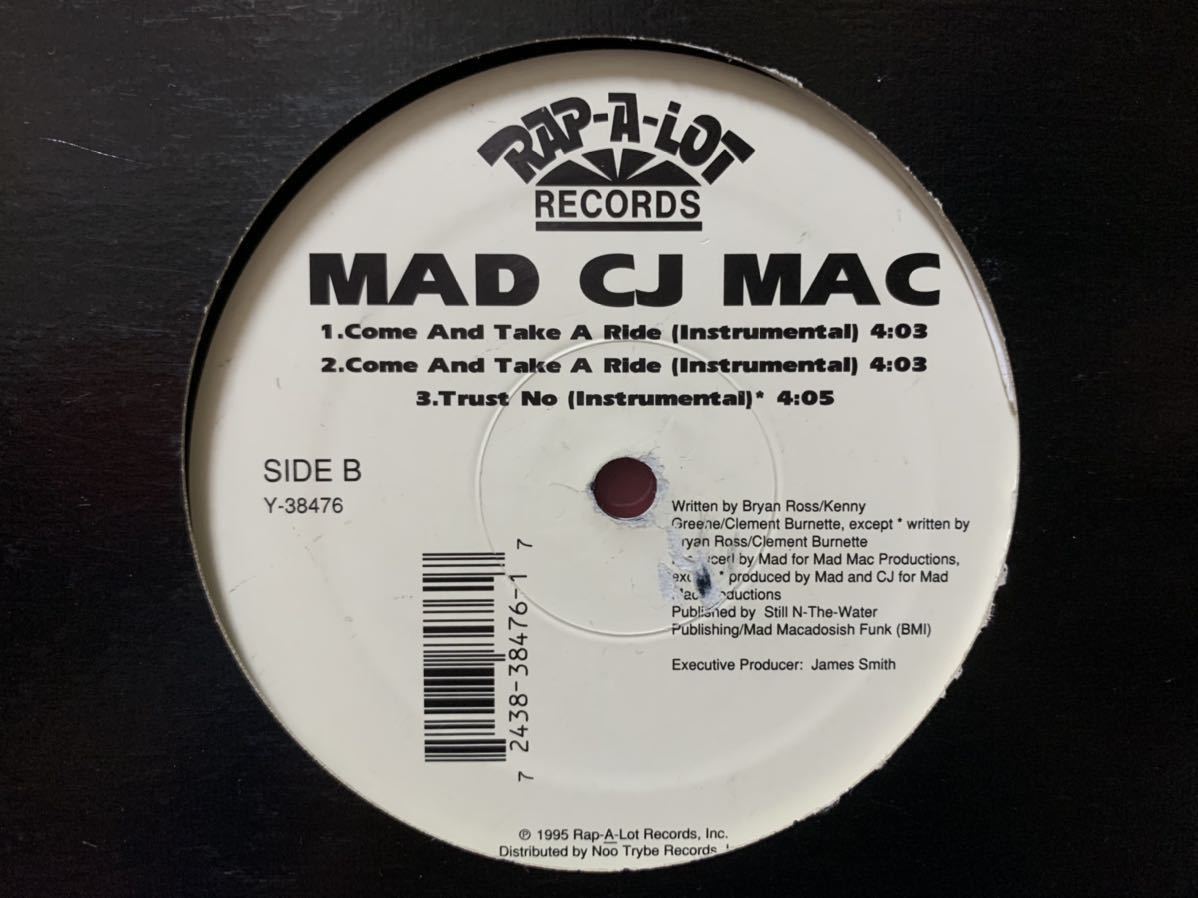 激レア 1995 G-RAP MAD CJ MAC come and take a ride G-funk 2pac snoop dr.dre g-luv
