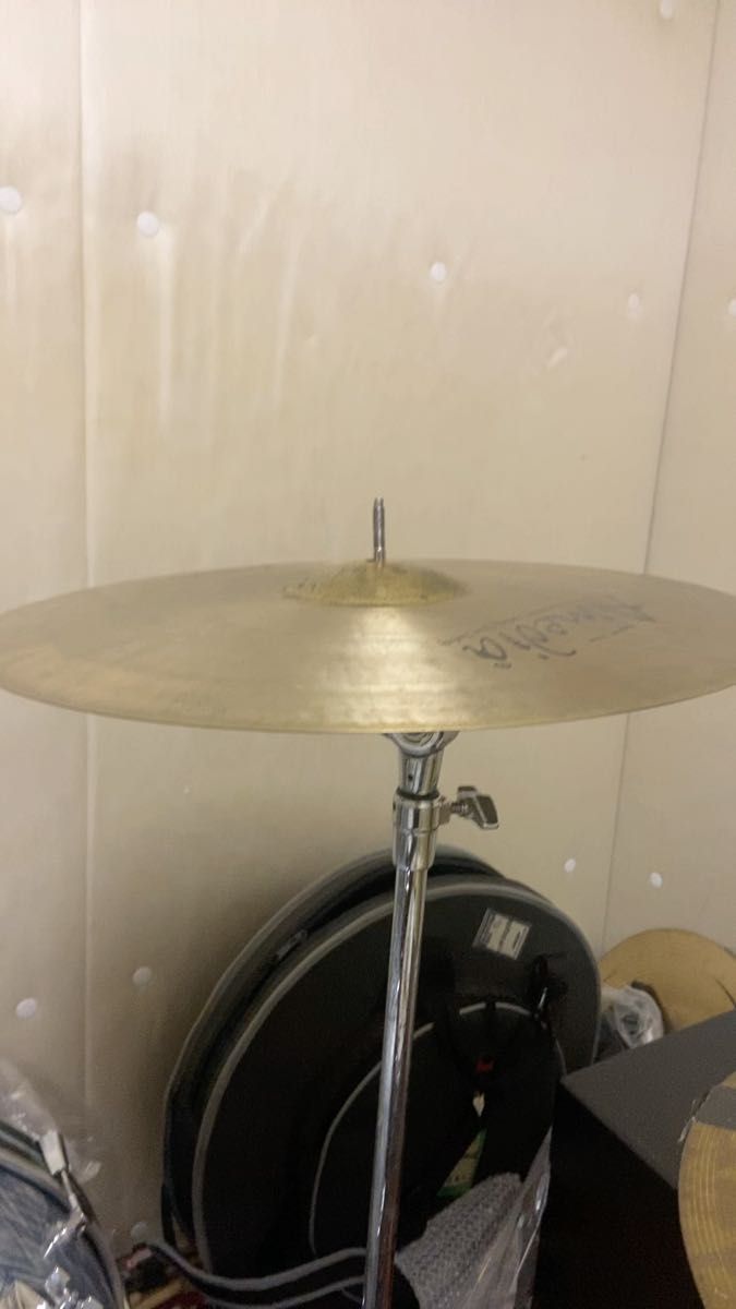 amedia vigorrockビガロック18インチ 小さな割れ1部あり クラッシュ シンバル turkey