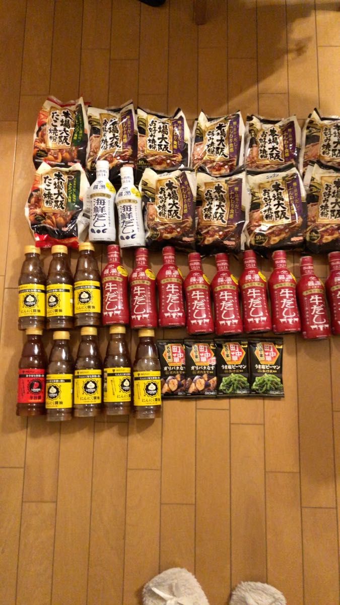 おまけ付き 食品 大量 まとめ売り お好み焼き粉 たこ焼き粉 牛だし にんにく醤油 町中華 海鮮だし ヤマサ ジャンタン