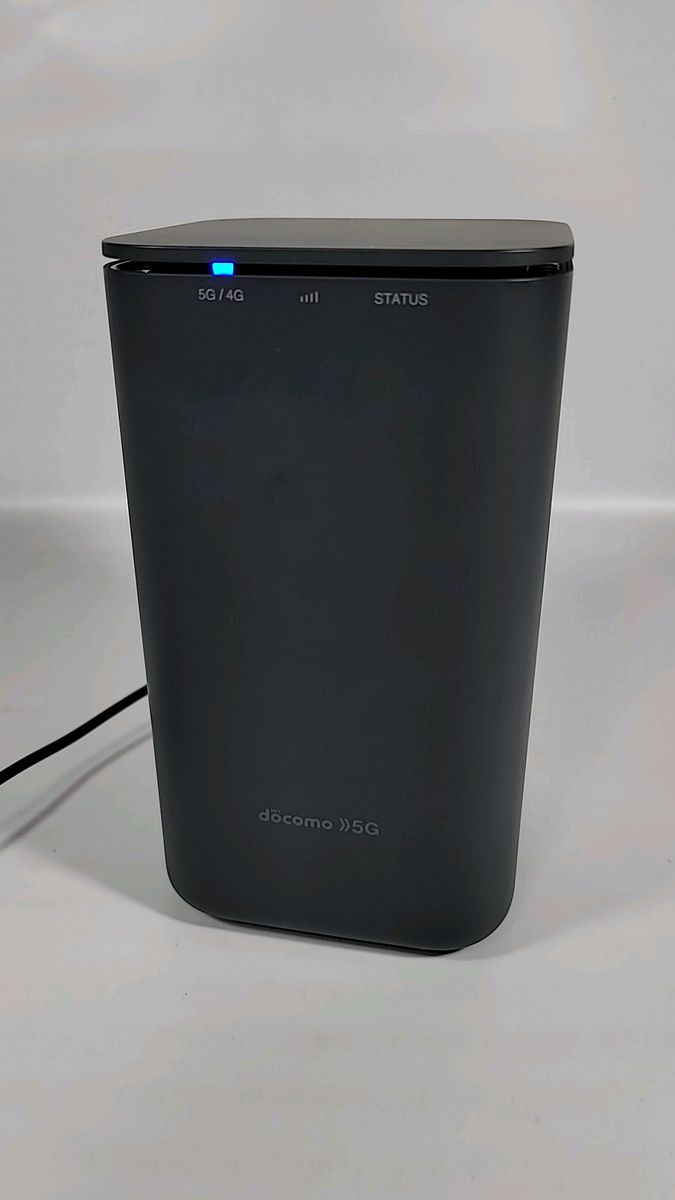 【動作確認済み】NTTドコモ ホームルーター 5G Wi-Fi ダークグレー HR01