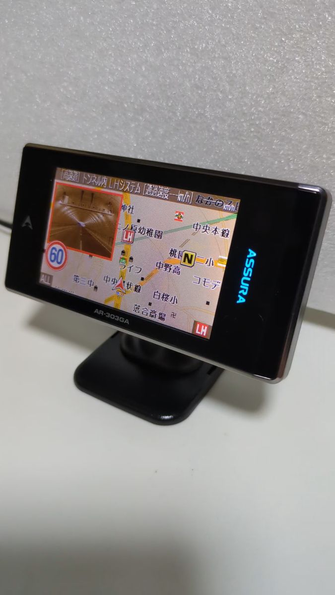 セルスター GPSレーダー探知機 AR−303GA 動作確認済み データ最新 フルセット 即使用可能 移動オービス警告 美品