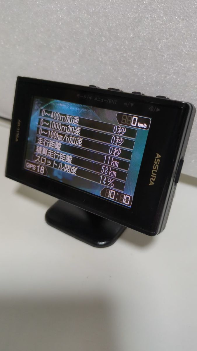 セルスター GPSレーダー探知機 AR-111EA 動作確認済 データ最新マイクロSD付き ASSURA フルセット 即使用可能
