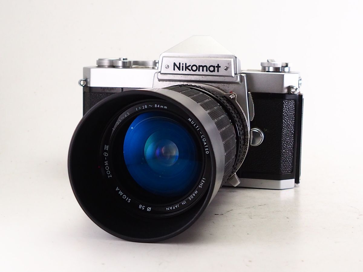 ☆訳あり大特価☆ ニコン NIKON NIKOMAT FTN ボディ SIGMA 28 ☆訳あり大特価☆ ニコン NIKON NIKOMAT FTN ボディ SIGMA 28