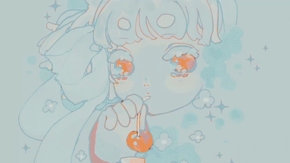 *ハオリゴ* 手描きイラスト オリジナル 創作 フィルターイラスト