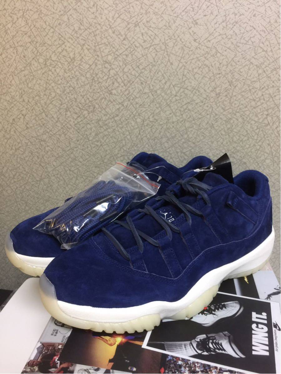 【未使用】NIKE AIR JORDAN 11 RETRO LOW RE2PECT 27.5cm ナイキ エア ジョーダン 11 レトロ デレク ジーター 国内正規の画像1