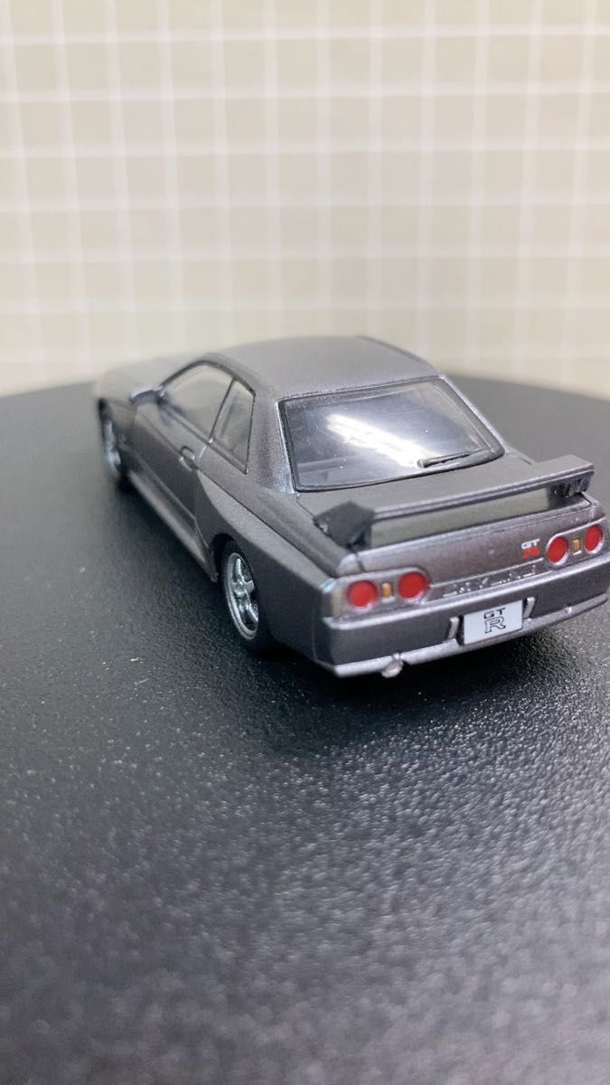 TAKARA ストラクチャーモデル 1/64 スカイライン GT-R BNR32 ガンメタ 組立てキット 未組立 2006年