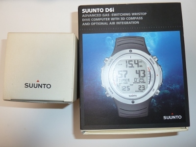 ダイブコンピューター SUUNTO D6i プラス トランスミッター