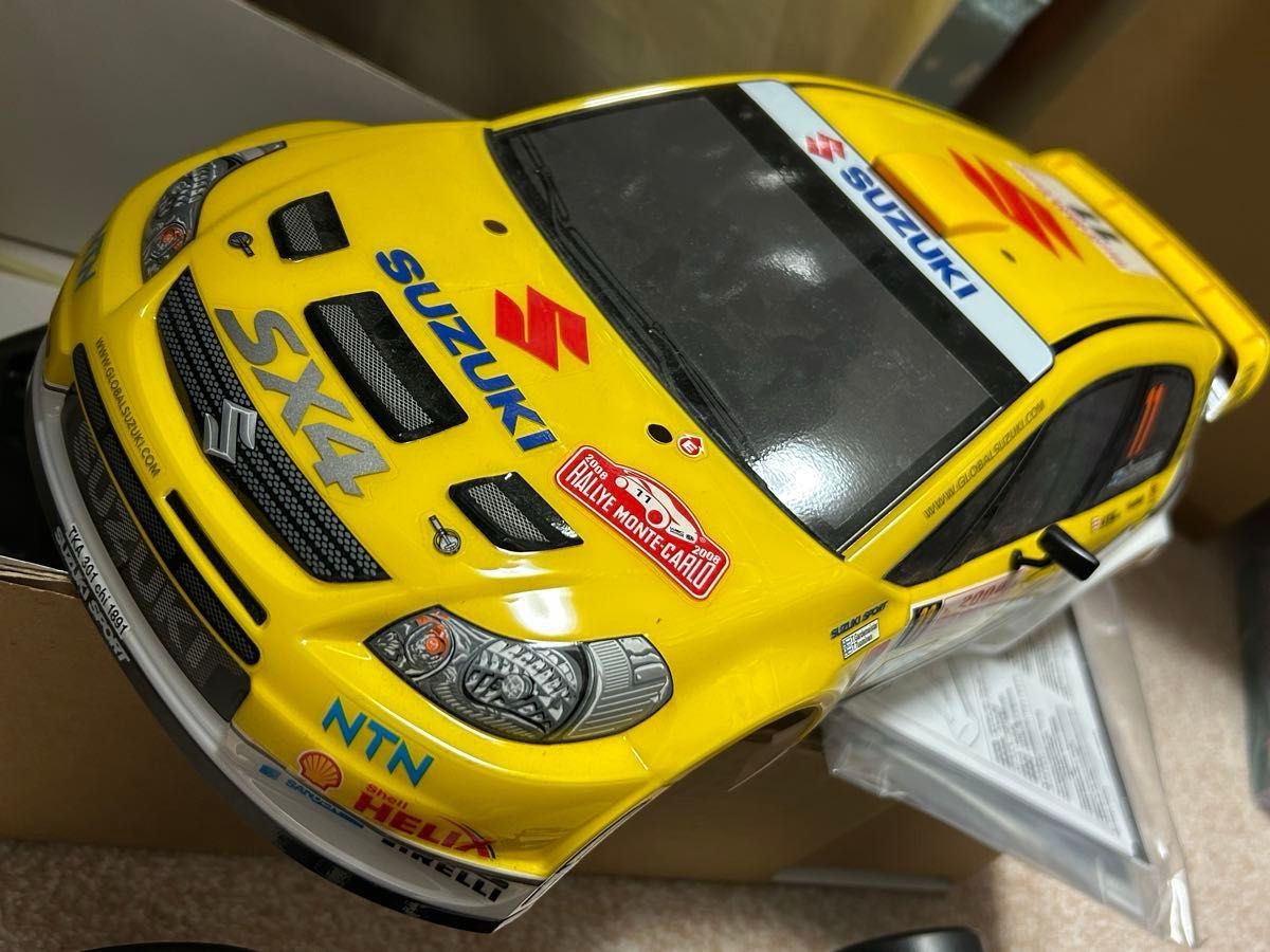 タミヤ ラジコン RCカー PRO 1/10 SUZUKI SX4 WRC 黄色 - メルカリ