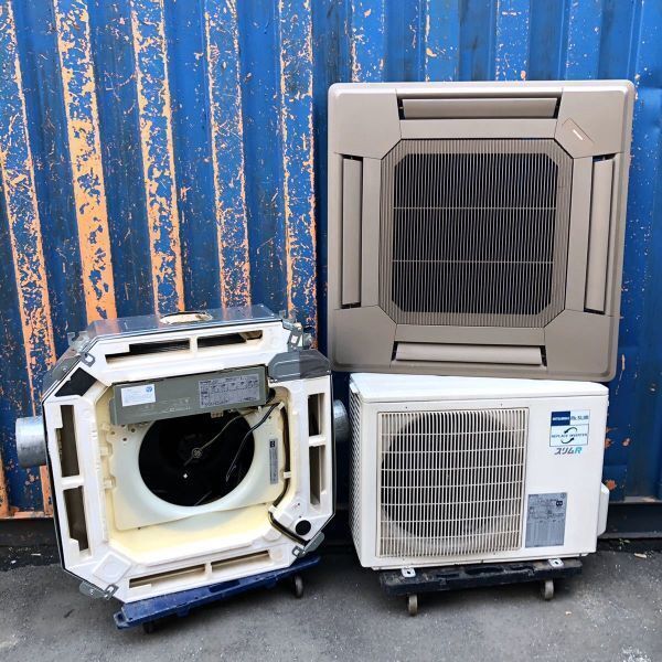 ★☆動作確認済 MITSUBISHI/三菱 パッケージエアコン Mr.SLIM 屋内機:PL-RP63BA6/屋外機:PUZ-RP63HA10 2013年製 2.5馬力☆★ 業務用