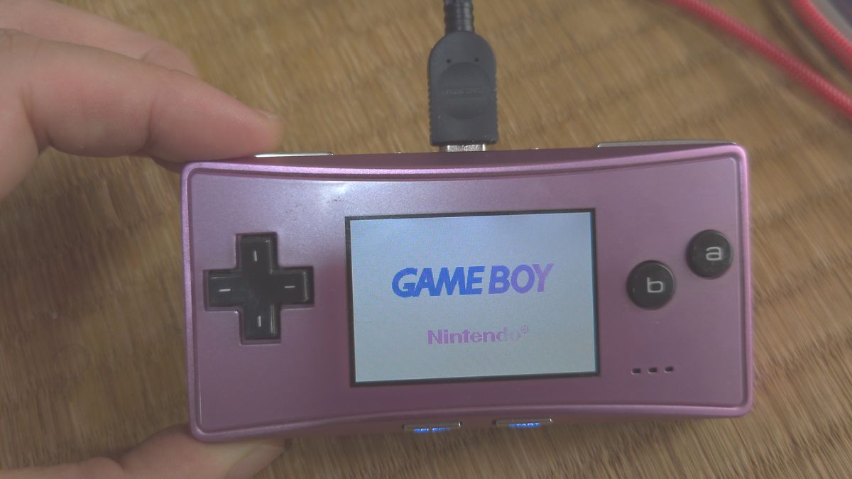 ゲームボーイミクロ 本体 パープル ソフト10本付き