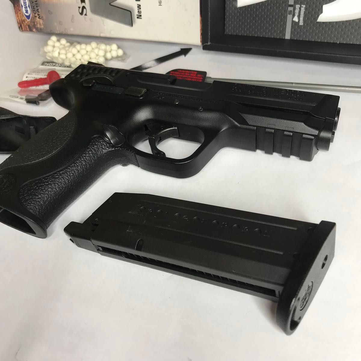 東京マルイ S&W M&P9 ガスブローバック 美品 作動確認済 東京マルイ S&W M&P9 ガスブローバック ミリタリー&ポリス 欠品