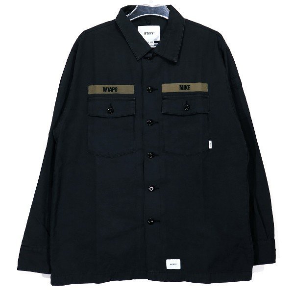 WTAPS 19AW BUDS LS/SHIRT.COTTON.RIPSTOP M ダブルタップス WTVUA
