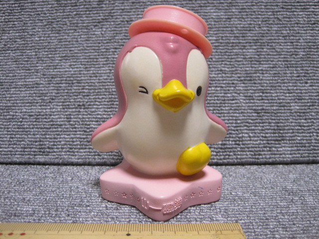 【サンリオ ソフビ 貯金箱】山一証券 ペンギン レア 稀少 年代物 レトロ 激レア アンティークグッズ 多数出品中 同梱お取り置き歓迎