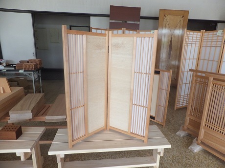  разделительный экран тонкий ②( Ogawa дерево двери промышленность . такой же комплект . сборный )