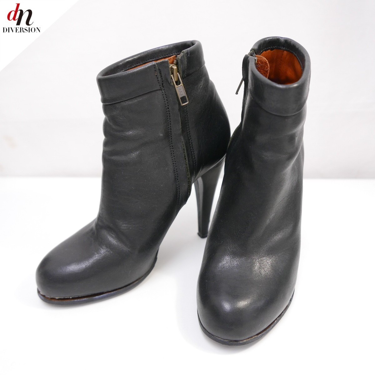 返品送料無料】 マラン イザベル MARANT ISABEL レザー 37 BLACK