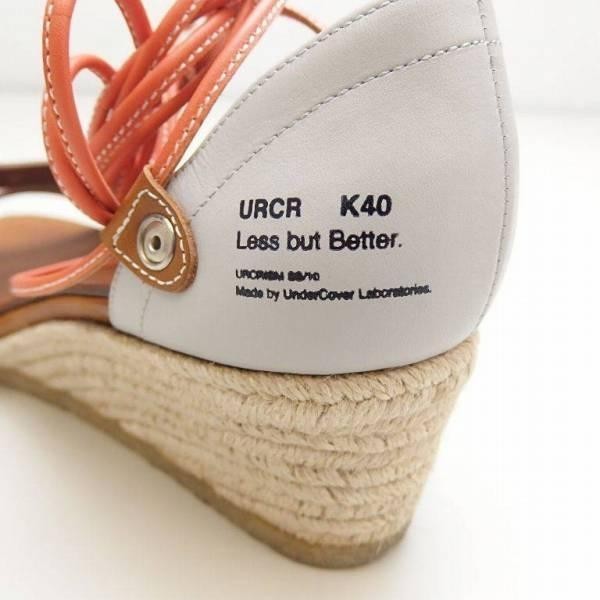 10SS UNDERCOVER Less but Better期 ウェッジソールサンダル XXS