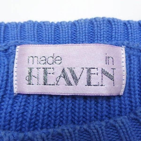 made in HEAVEN メイド イン ヘブン Cry クライ ペプラム ニット_画像8