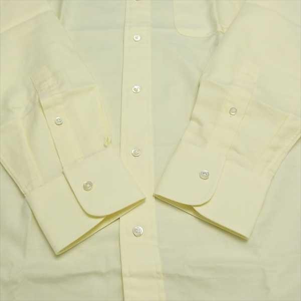 FRANKLIN TAILORED フランクリンテーラード Colored Oxford B.D. Shirt 長袖 オックスフォード ボタンダウンシャツ YELLOW 3_画像5