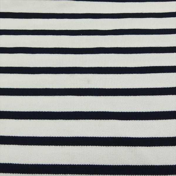 CINOH チノ コットン 半袖 ボーダー バックドレープ TEE Tシャツ カットソー WHITE/BLACK 38_画像6