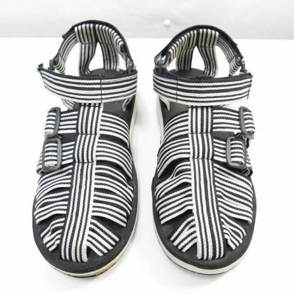 white mountaineering White Mountaineering BELT PRIMITIVE SANDALS DODO полоса ремень сандалии BLACK/WHITE