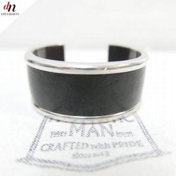 FANTASTIC MAN BANGLE 324 レザー コンビ バングル シルバー | eko-flor.hr