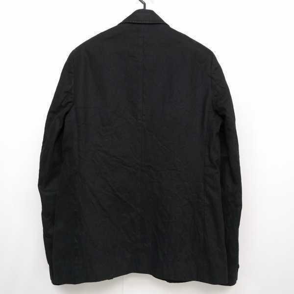 A.P.C. アーペーセー コットン 2B テーラードジャケット BLACK S_画像2