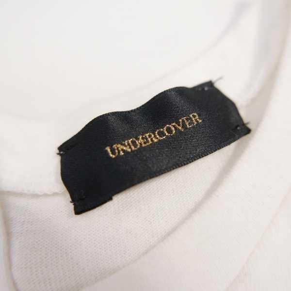 UNDERCOVER アンダーカバー コットン 半袖 バックジップ スウェット TEE Tシャツ カットソー WHITE 2_画像7