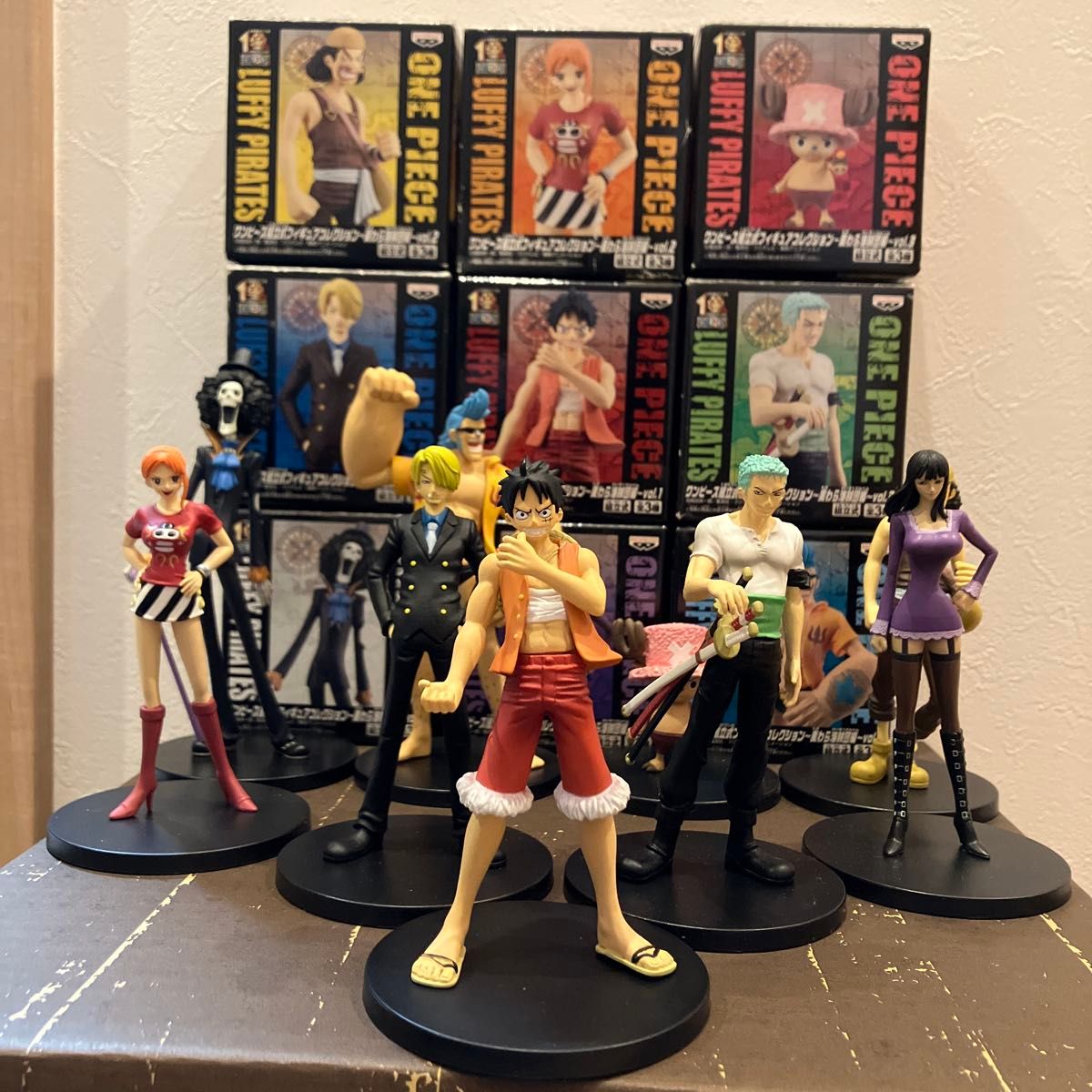 【9体セット】ワンピース フィギュア まとめ売り ワンピース ONE PIECE フィギュアコレクション 9体セット まとめ