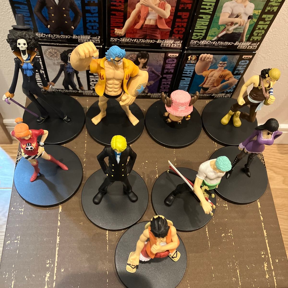【9体セット】ワンピース フィギュア まとめ売り ワンピース ONE PIECE フィギュアコレクション 9体セット まとめ