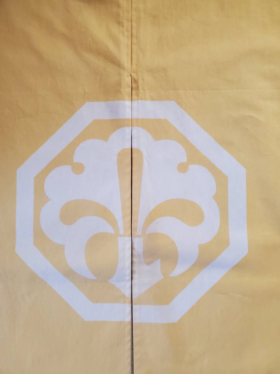 中村勘三郎 襲名披露 暖簾 のれん 歌舞伎座 角切銀杏 中村勘三郎 襲名披露 暖簾 のれん 歌舞伎座 角切銀杏