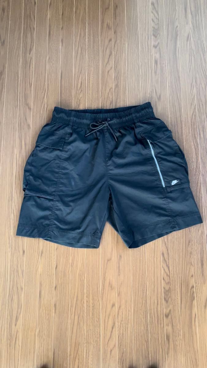 【送料無料】NIKE ME STRT Cargo Short ナイキ ハーフパンツ ブラック L メンズ カーゴパンツ 黒