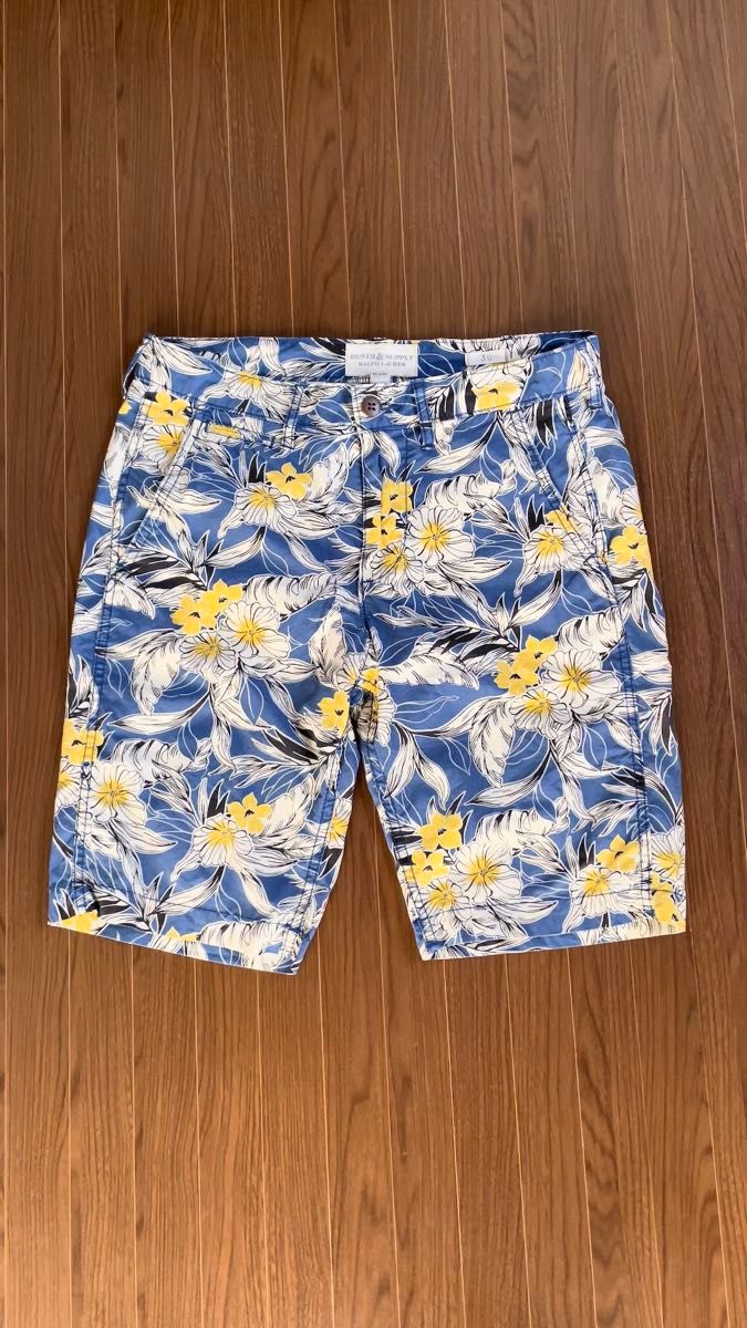 【送料無料】Denim & Supply Ralph Lauren ラルフローレン メンズショートパンツ 花柄 春夏 ハーフパンツ